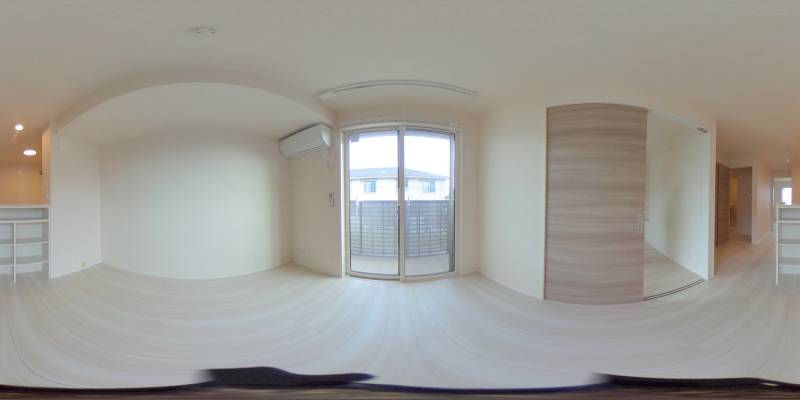 パノラマ画像リビング