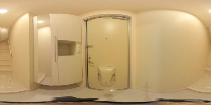 パノラマ画像玄関