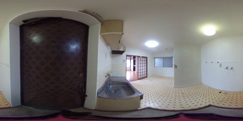 パノラマ画像玄関