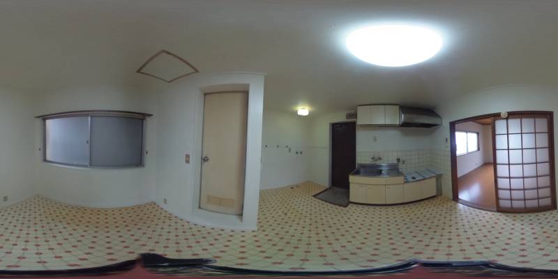 パノラマ画像洋室