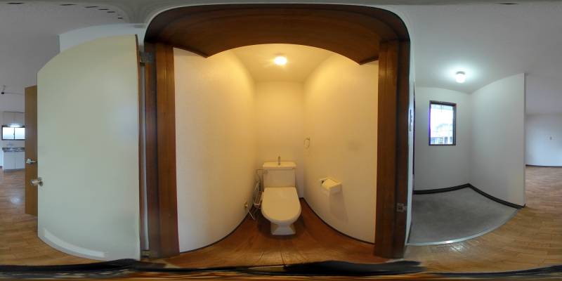 パノラマ画像トイレ