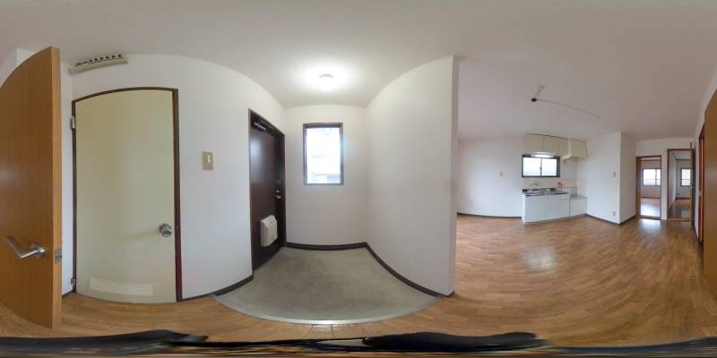 パノラマ画像玄関