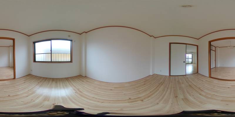 パノラマ画像洋室