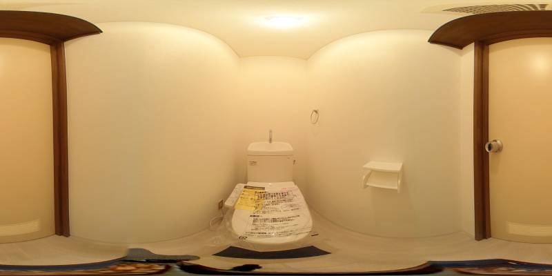 パノラマ画像トイレ