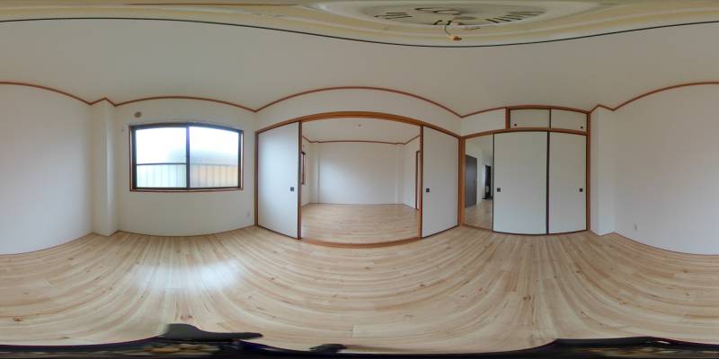 パノラマ画像洋室