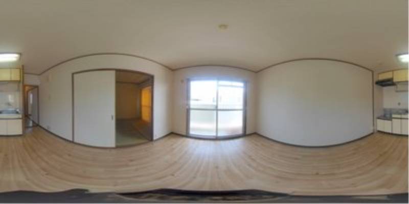 パノラマ画像リビング