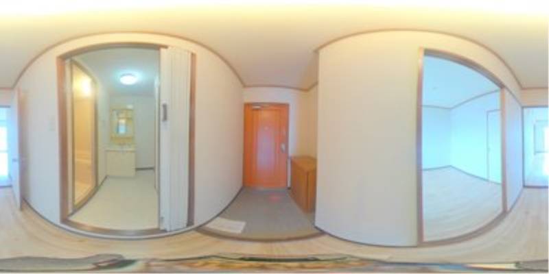 パノラマ画像玄関