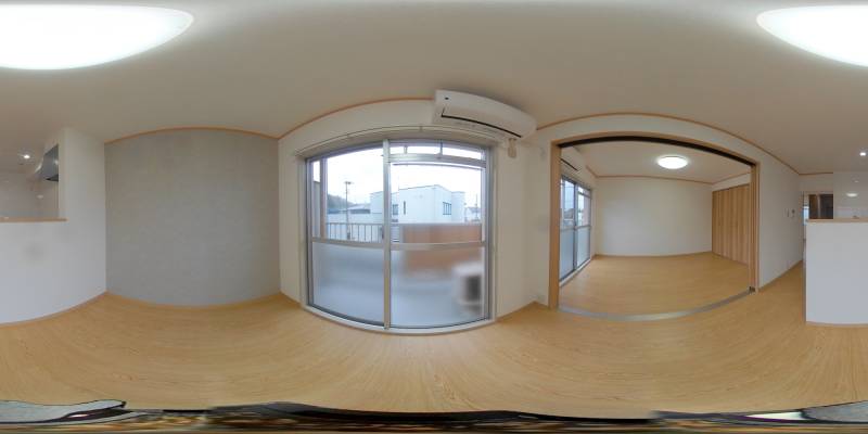 パノラマ画像リビング