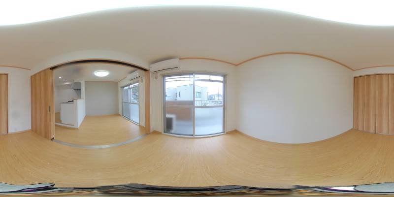 パノラマ画像洋室