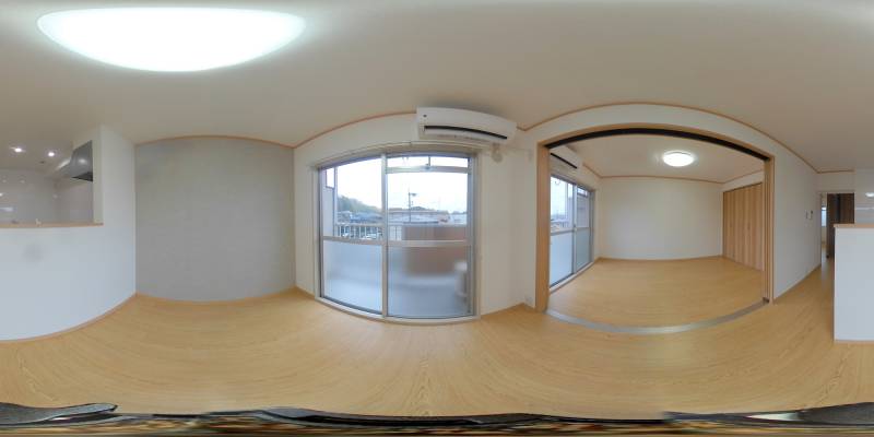 パノラマ画像リビング