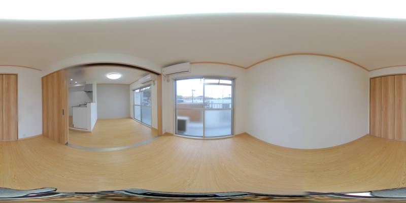 パノラマ画像洋室