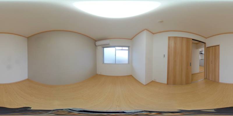 パノラマ画像洋室