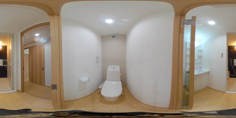 パノラマ画像トイレ