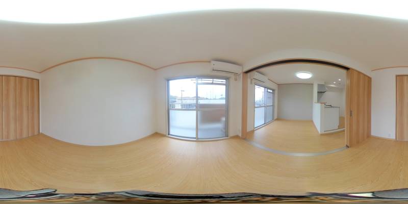 パノラマ画像洋室