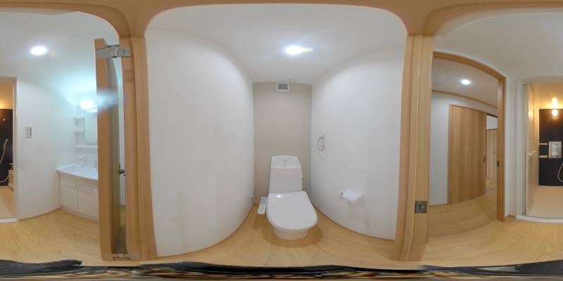 パノラマ画像トイレ
