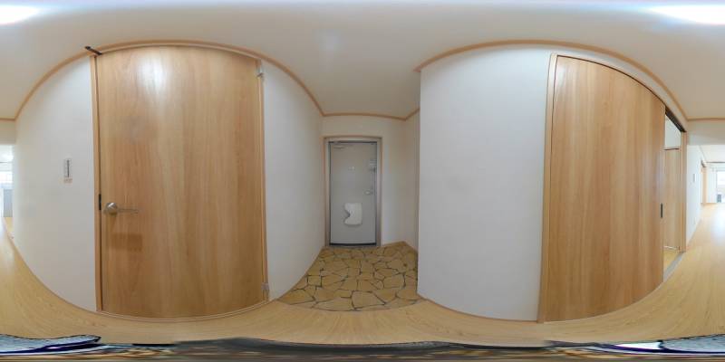 パノラマ画像玄関