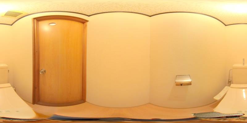 パノラマ画像トイレ