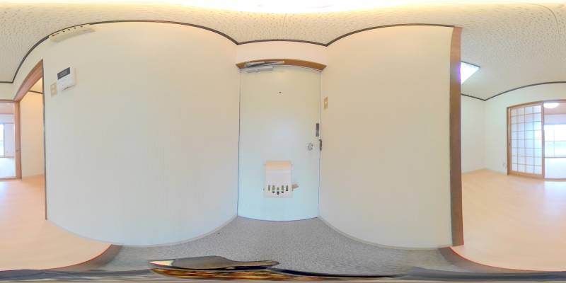パノラマ画像玄関