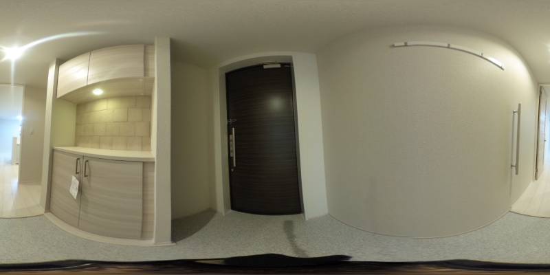 パノラマ画像玄関
