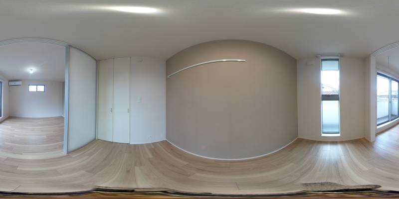 パノラマ画像洋室