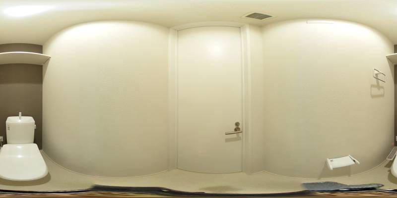 パノラマ画像トイレ