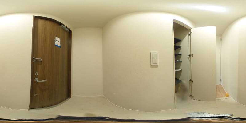 パノラマ画像玄関