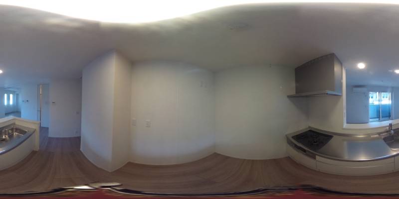 パノラマ画像キッチン