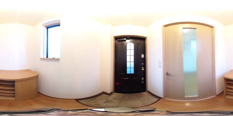 パノラマ画像玄関