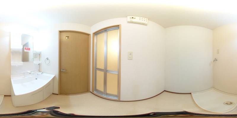 パノラマ画像洗面所