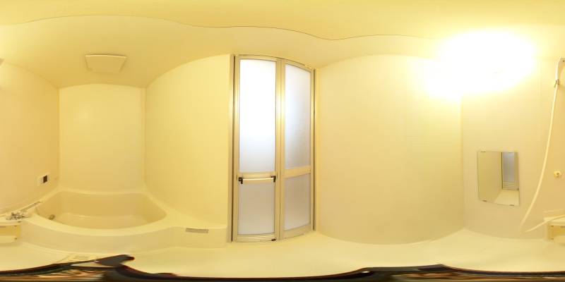 パノラマ画像バスルーム