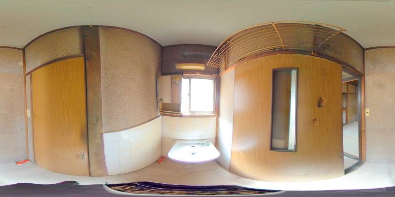 パノラマ画像洗面所