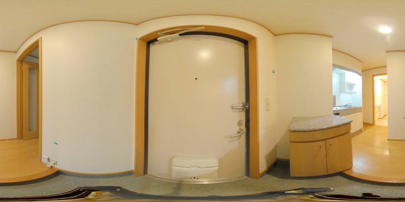 パノラマ画像玄関