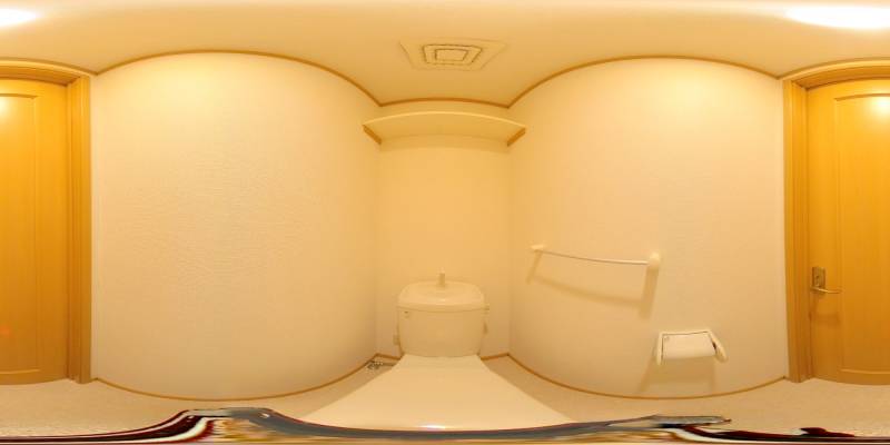 パノラマ画像トイレ