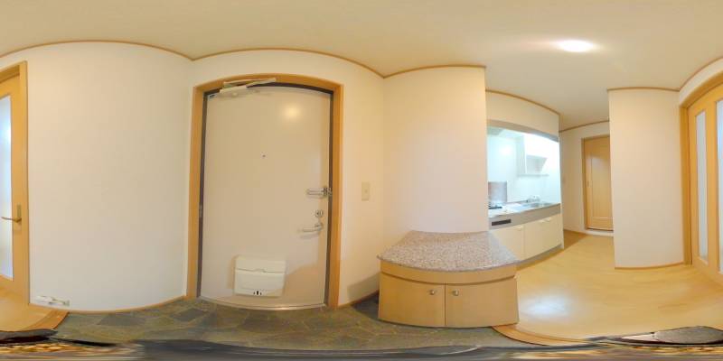 パノラマ画像玄関