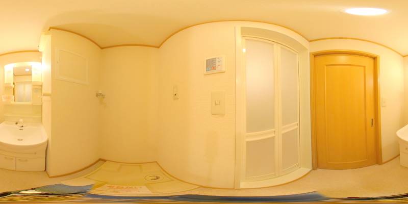 パノラマ画像洗面所