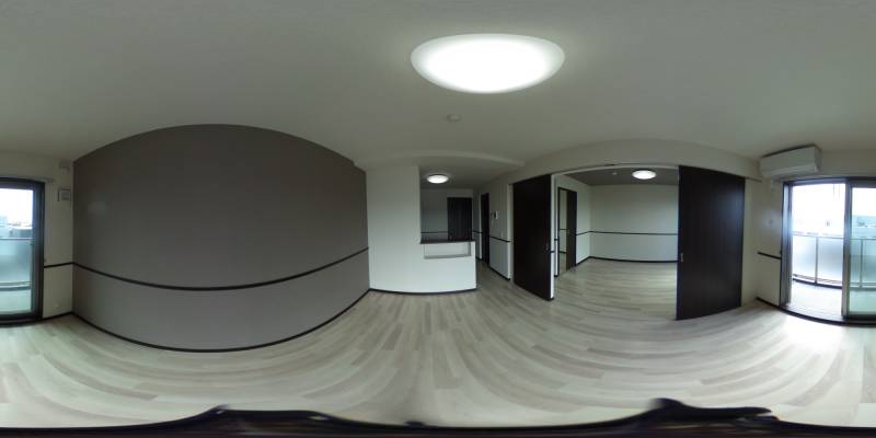 パノラマ画像リビング