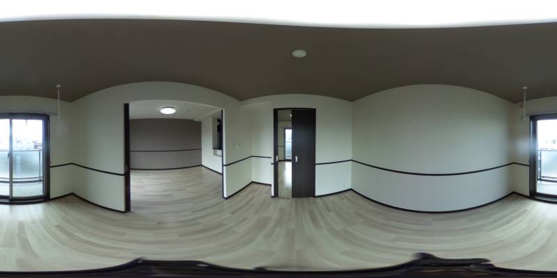 パノラマ画像洋室