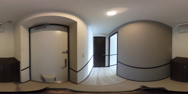 パノラマ画像玄関