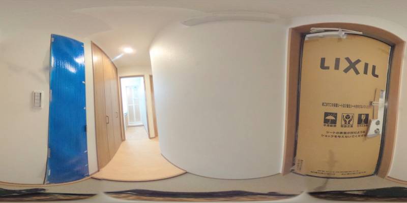 パノラマ画像玄関