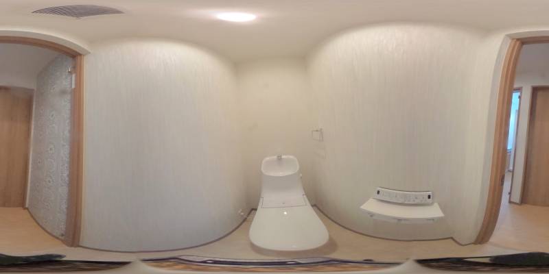 パノラマ画像トイレ