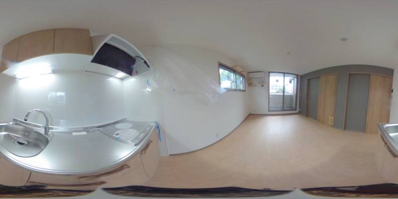 パノラマ画像キッチン