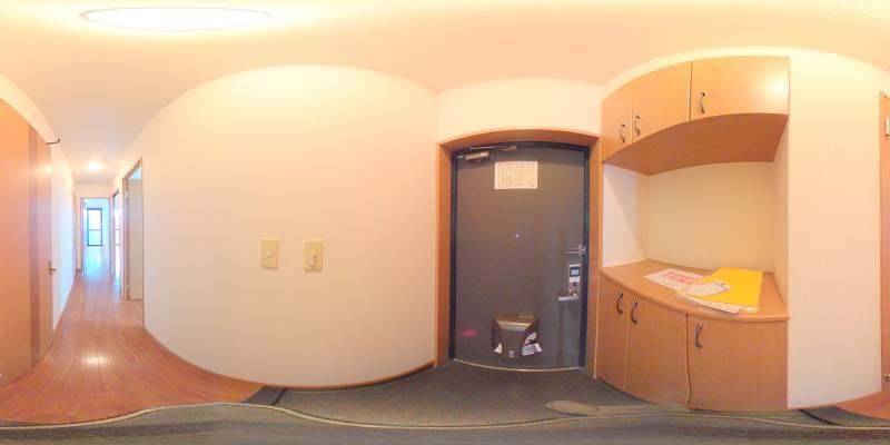 パノラマ画像玄関