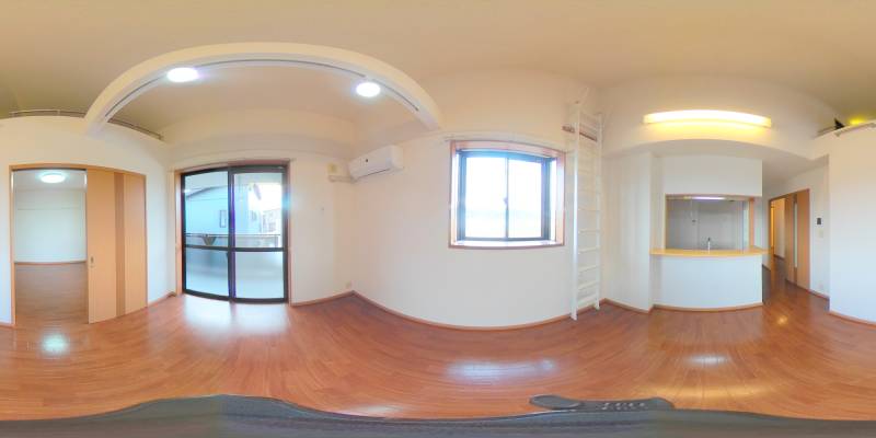 パノラマ画像リビング