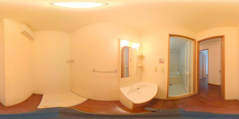 パノラマ画像洗面所