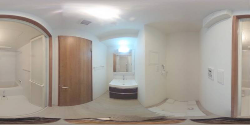 パノラマ画像洗面所