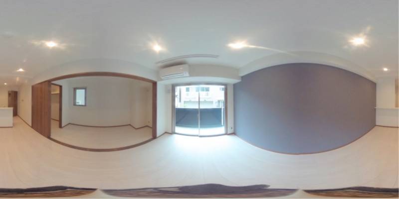 パノラマ画像リビング