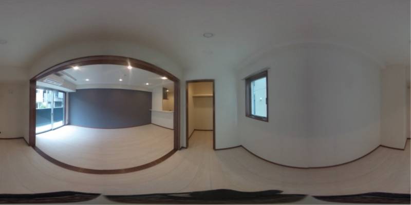 パノラマ画像洋室