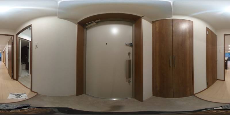 パノラマ画像玄関