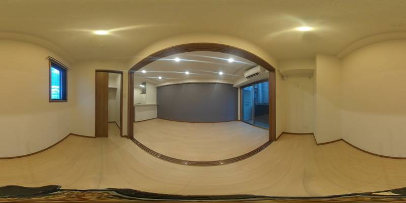 パノラマ画像洋室