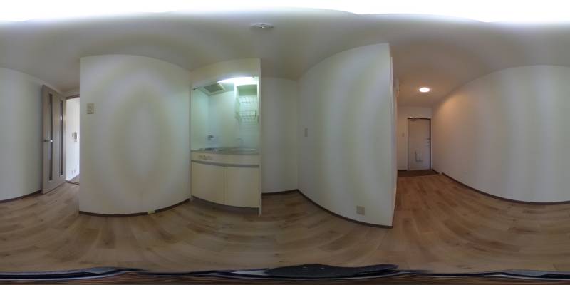 パノラマ画像キッチン